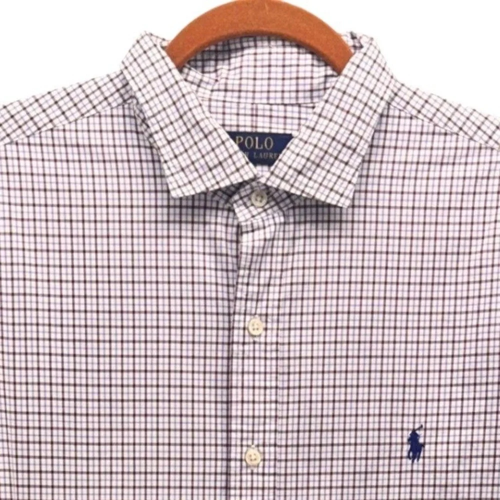 Polo Ralph‎ Lauren Plaid Button Up Shirt XL